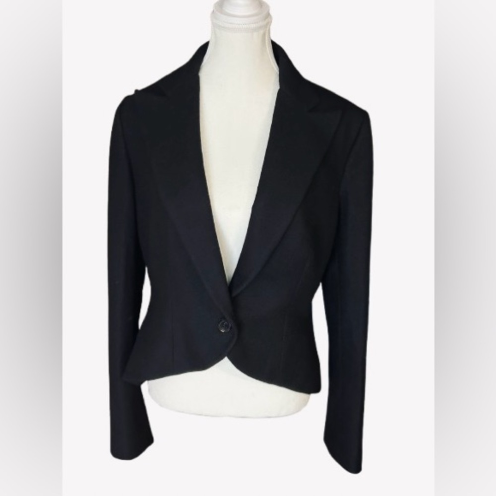Wool RALPH LAUREN Vintage Jacket Tuxedo Large XL Designer Extra Large Preppy
